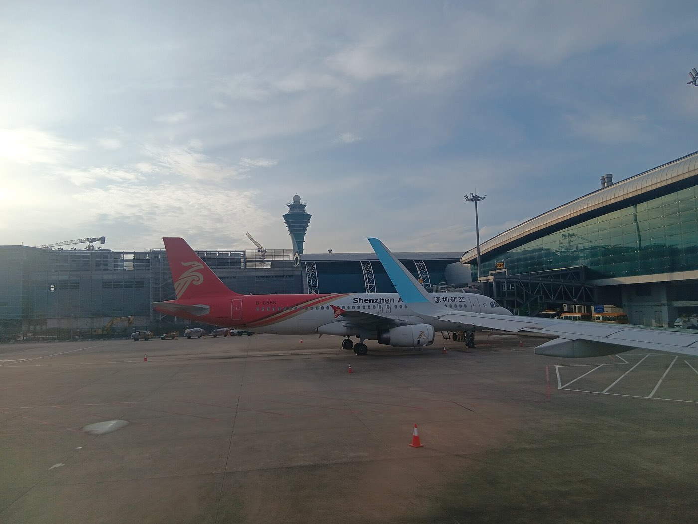 A terminal at Guangzhou Baiyun International Airport