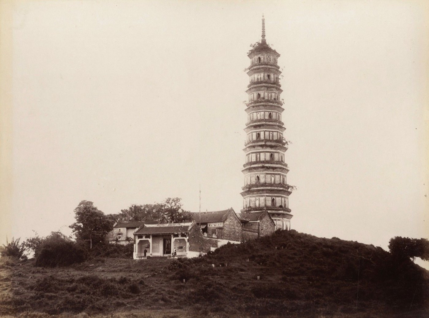 The Flower Pagoda at the Temple of the Six Banyan Trees, Guangzhou